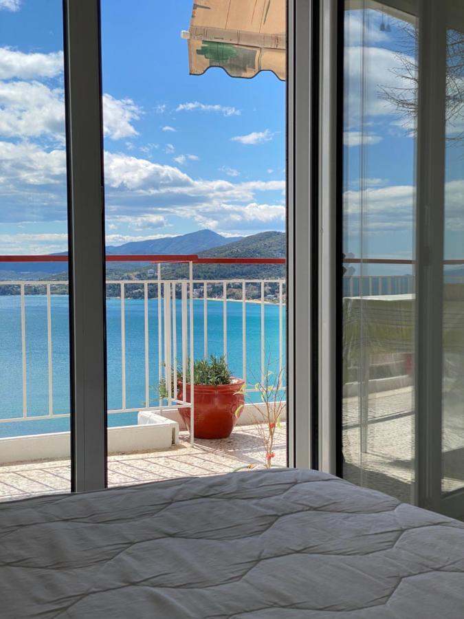 Mimoza'S Sea View Apartment Палеон-Цифликион Экстерьер фото