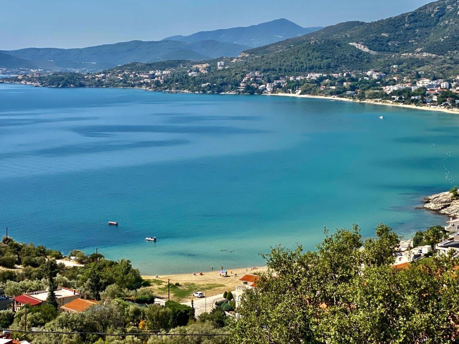 Mimoza'S Sea View Apartment Палеон-Цифликион Экстерьер фото
