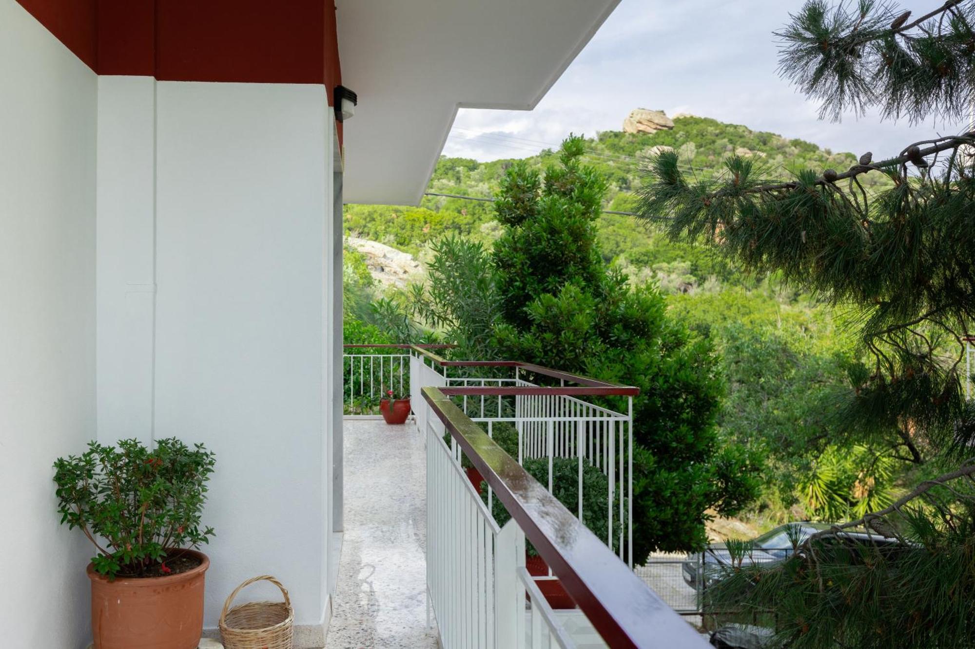 Mimoza'S Sea View Apartment Палеон-Цифликион Экстерьер фото
