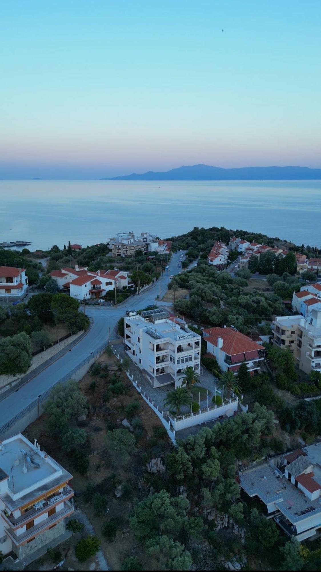 Mimoza'S Sea View Apartment Палеон-Цифликион Экстерьер фото